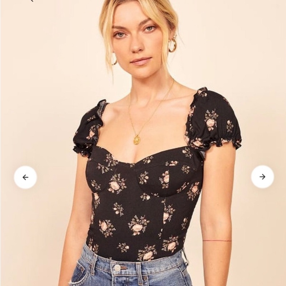 Reformation Jewel Top